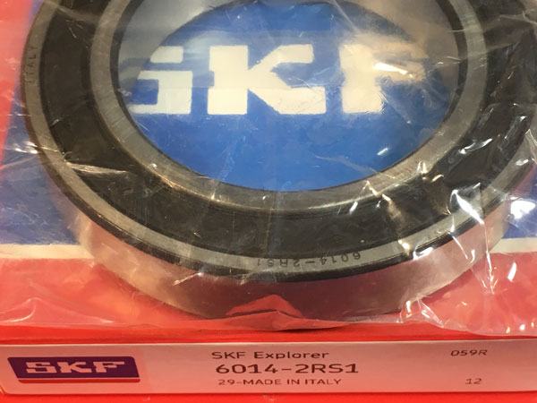 Подшипник 6014-2RS 1 SKF аналог 180114 размеры 70x110x20