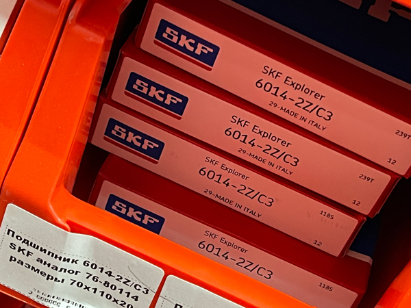 Подшипник 6014-2Z/C3 SKF аналог 70-80114 размеры 70*110*20