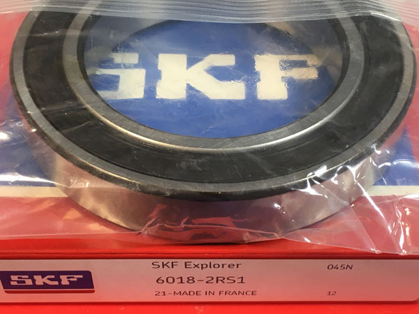 Подшипник 6018-2RS 1 SKF аналог 180118 размеры 90х140х24