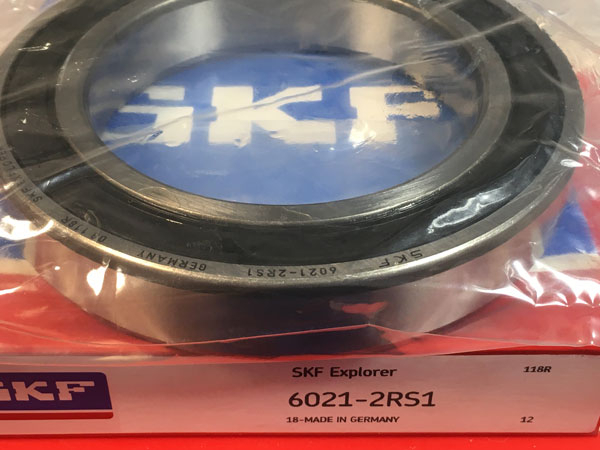 Подшипник 6021-2RS 1 SKF аналог 180121 размеры 105*160*26