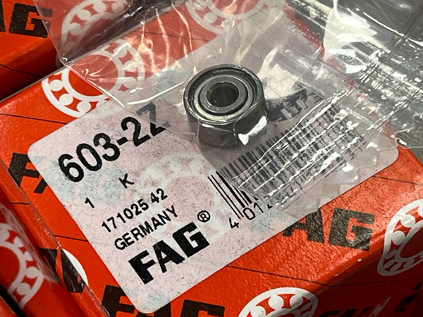 Подшипник 603-2Z FAG аналог 80013 размеры 3x9x4