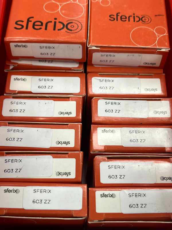 Подшипник 603-ZZ SFERIX аналог 80013 размеры 3*9*5