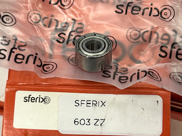 Подшипник 603-ZZ SFERIX аналог 80013 размеры 3x9x5