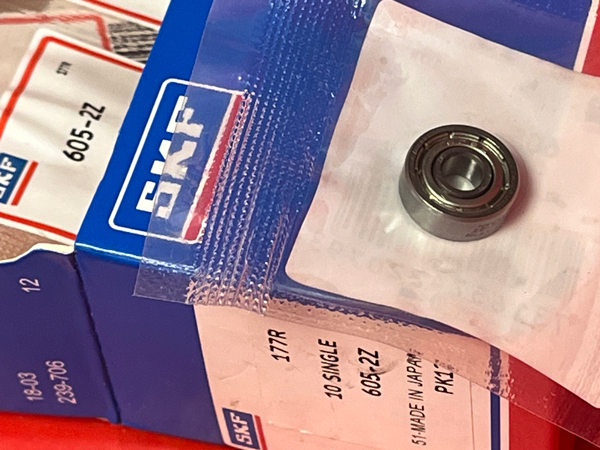 Подшипник 605-2Z SKF аналог 80015 размеры 5x14x5