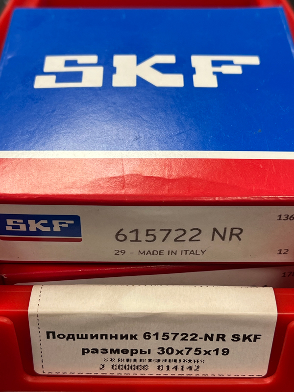 Подшипник 615722 NR SKF аналоги BB1-3913, 50706 размеры 30*75*19