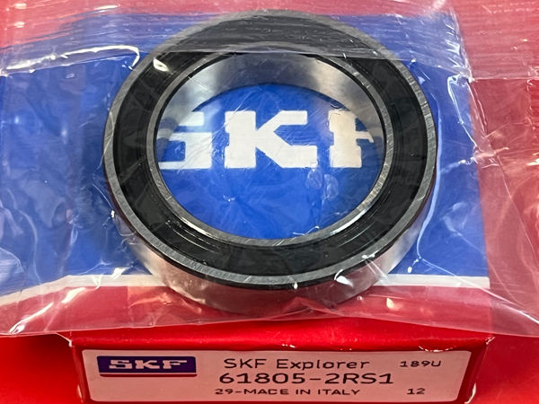 Подшипник 61805-2RS1 SKF аналоги 1180805, 1000805-2RS, 6805-2RS размеры 25*37*7