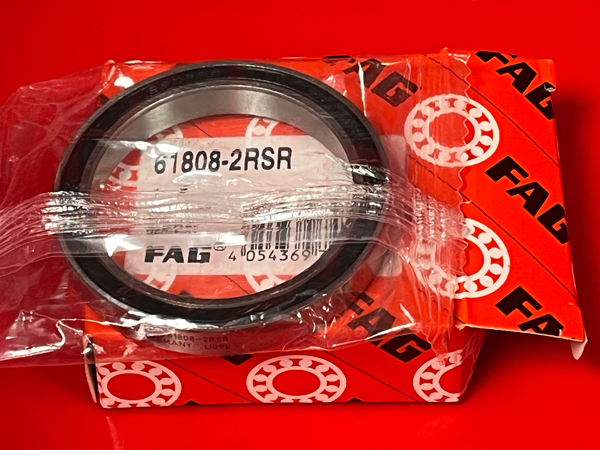 Подшипник 61808-2RSR FAG аналоги 1180808, 6808-2RS, 1000808-2RS размеры 40x52x7