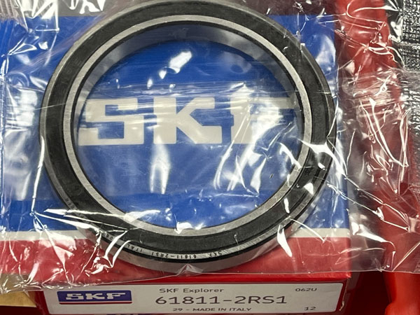 Подшипник 61811-2RS1 SKF аналоги 1180811, 1000811-2RS, 6811-2RS размеры 55*72*9