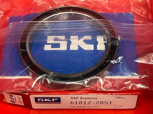 Подшипник 61812-2RS1 SKF аналоги 1180812, 1000812-2RS, 6812-2RS размеры 60*78*10