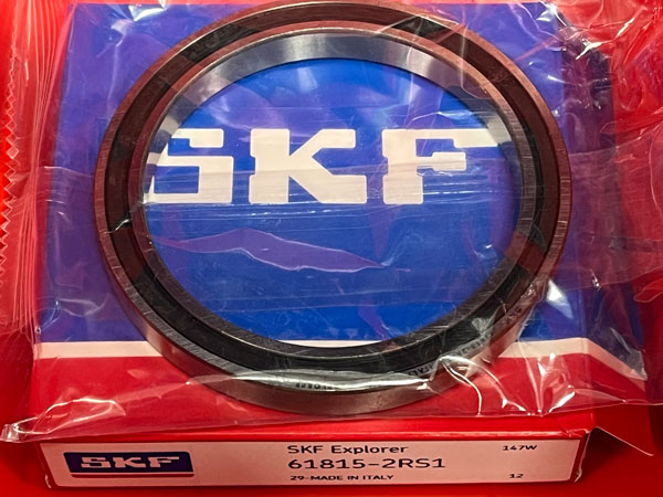 Подшипник 61815-2RS1 SKF аналоги 1180815, 1000815-2RS, 6815-2RS размеры 75*95*10