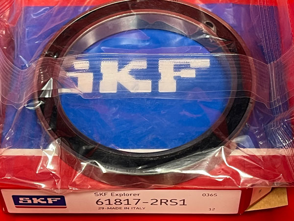 Подшипник 61817-2RS1 SKF аналоги 1180817, 1000817-2RS, 6817-2RS размеры 85*110*13