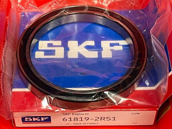 Подшипник 61819-2RS1 SKF аналоги 1180819, 1000819-2RS, 6819-2RS размеры 95*120*13