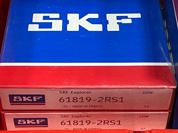 Подшипник 61819-2RS1 SKF аналоги 1180819, 1000819-2RS, 6819-2RS размеры 95/120/13