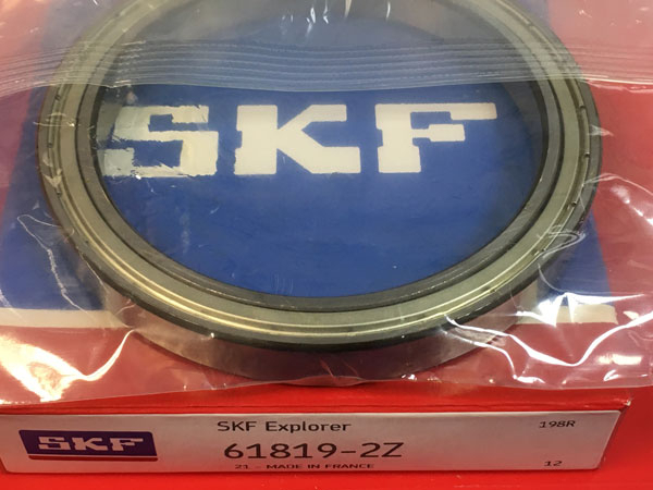 Подшипник 61819-2Z SKF аналоги 1080819 (1000819-2Z, 6819-2Z) размеры 95*120*13