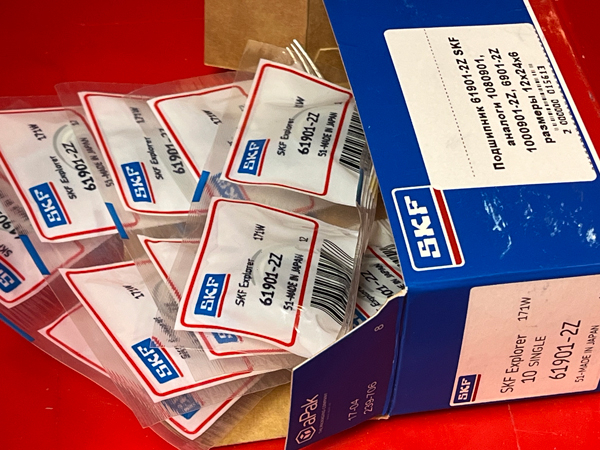 Подшипник 61901-2Z SKF аналоги 1080901, 1000901-2Z, 6901-2Z размеры 12*24*6