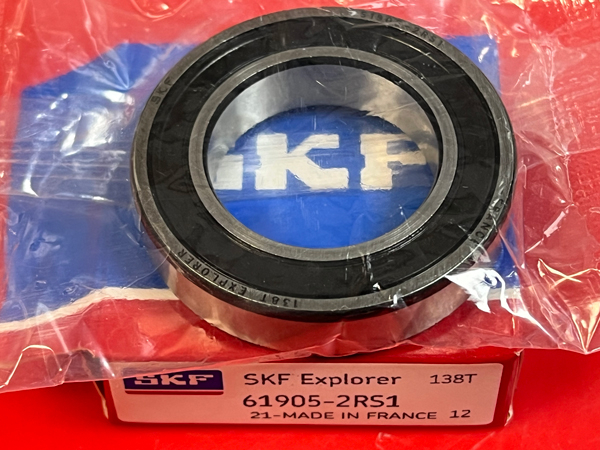 Подшипник 61905-2RS1 SKF аналоги 1180905, 1000905-2RS, 6905-2RS размеры 25/42/9