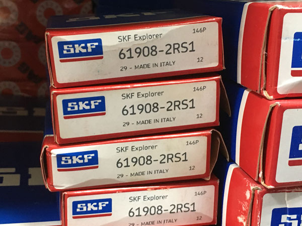 Подшипник 61908-2RS 1 SKF аналоги 1180908, 1000908-2RS, 6908-2RS размеры 40х62х12