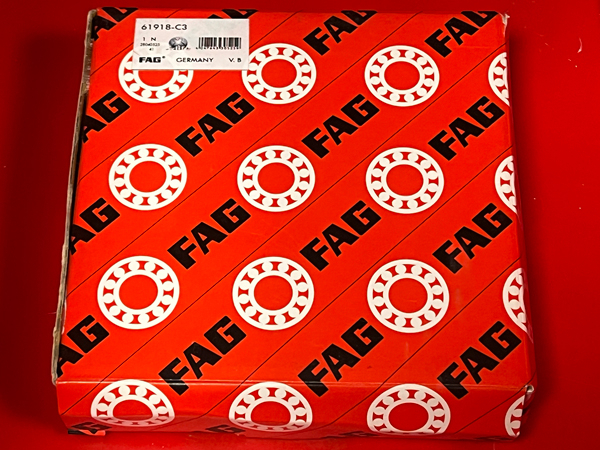 Подшипник 61918-C3 FAG аналоги 70-1000918, 6918/C3 размеры 90*125*18
