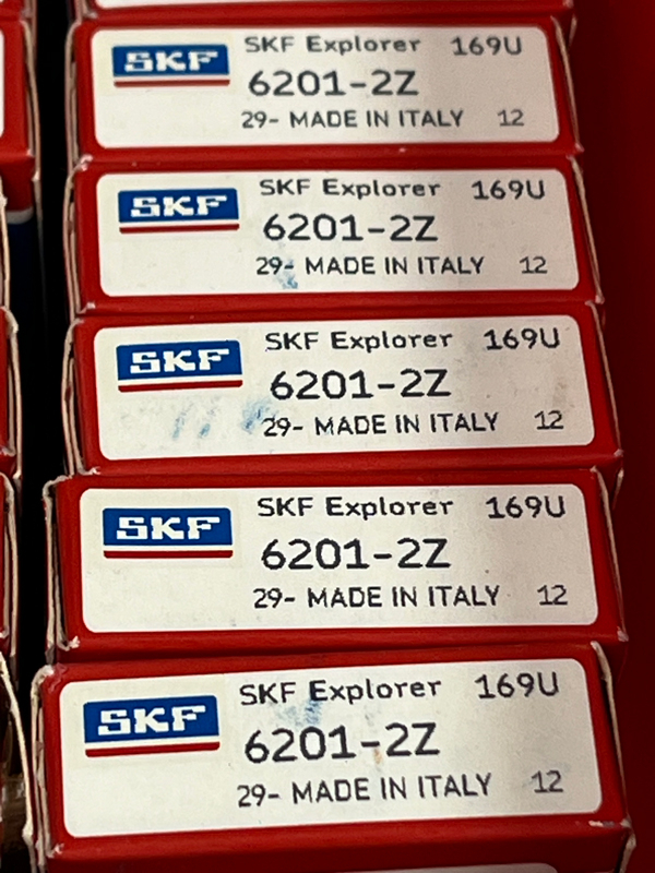 Подшипник 6201-2Z SKF аналог 80201 размеры 12*32*10