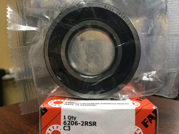 Подшипник 6206-2RS R С3 FAG аналог 70-180206 размеры 30*62*16