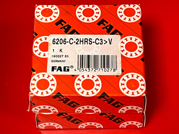 Подшипник 6206-C-2HRS-С3 FAG аналог 70-180206 размеры 30*62*16