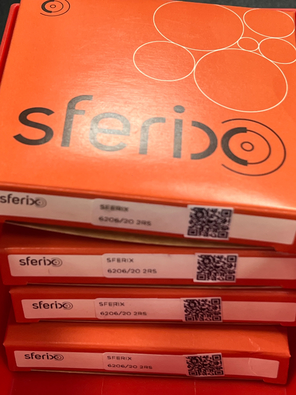 Подшипник 6206/20-2RS SFERIX размеры 20*62*16