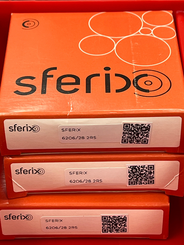 Подшипник 6206/28-2RS SFERIX размеры 28*62*16