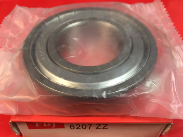 Подшипник 6207ZZ FBJ аналог 80207 размеры 35*72*17