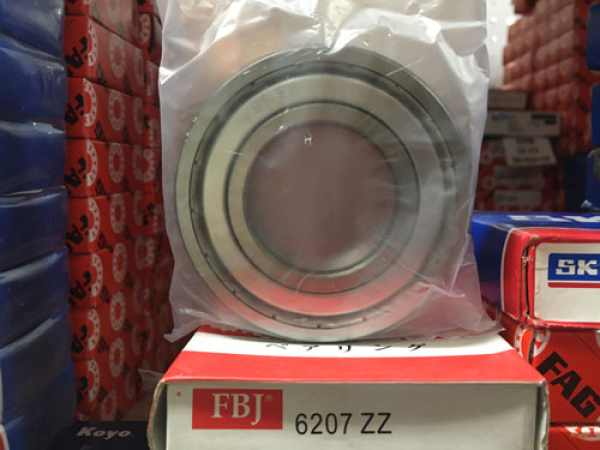 Подшипник 6207ZZ FBJ аналог 80207 размеры 35/72/17