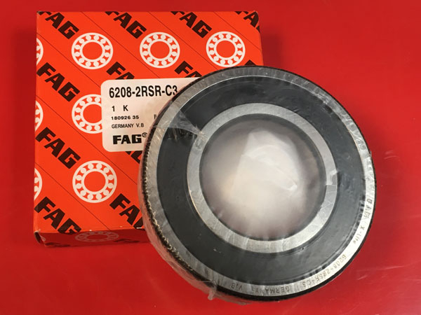 Подшипник 6208-2RS R C3 FAG аналог 180208 размеры 40x80x18