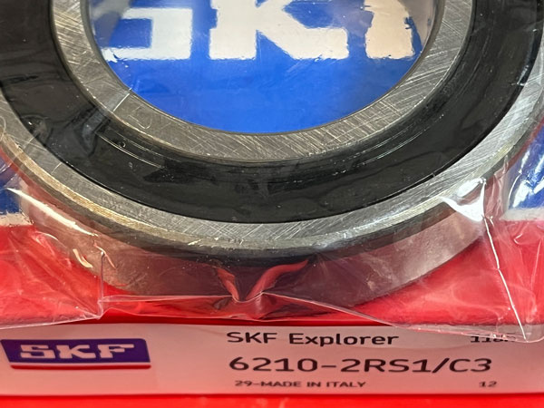 Подшипник 6210-2RS1/C3 SKF размеры 50*90*20