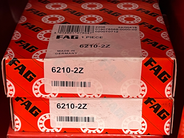 Подшипник 6210-2Z FAG аналог 80210 размеры 50*90*20