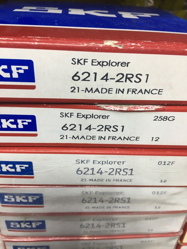 Подшипник 6214-2RS 1 SKF аналог 180214 размеры 70х125х24