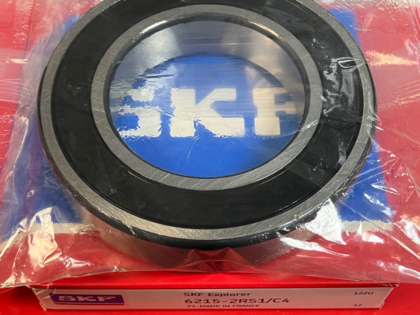 Подшипник 6215-2RS1/C4 SKF аналог 180215 размеры 75*130*25