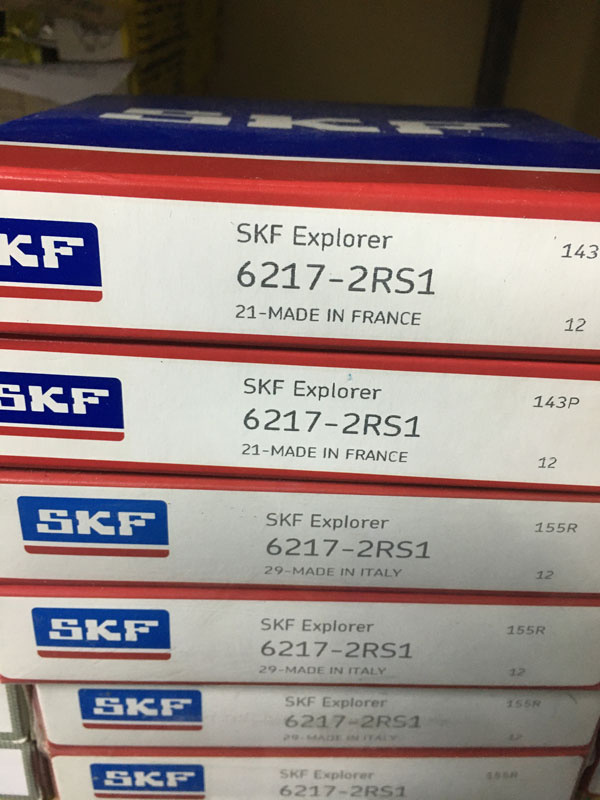 Подшипник 6217-2RS 1 SKF аналог 180217 размеры 85*150*28