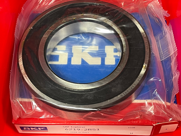Подшипник 6219-2RS1 SKF аналог 180219 размеры 95x170x32