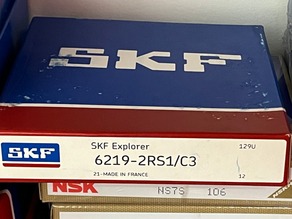 Подшипник 6219-2RS1/C3 SKF аналог 70-180219 размеры 95*170*32