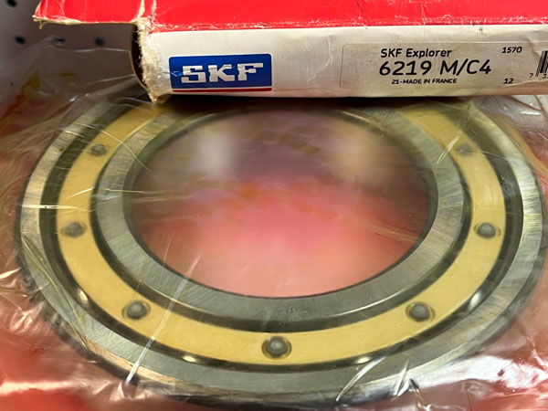 Подшипник 6219M/C4 SKF размеры 95х170х32