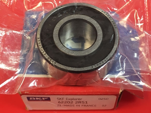 Подшипник 62202-2RS 1 SKF аналог 180502 размеры 15x35x14