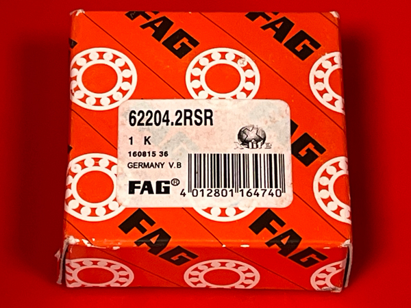 Подшипник 62204.2RSR FAG аналог 180504 размеры 20*47*18