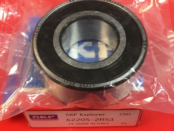 Подшипник 62205-2RS 1 SKF аналог 180505 размеры 25x52x18