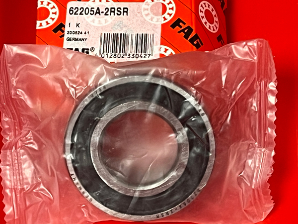 Подшипник 62205A-2RSR FAG аналог 180505 размеры 25x52x18