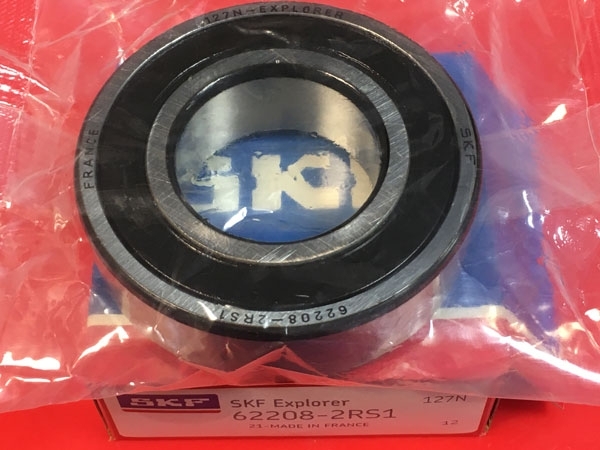 Подшипник 62208-2RS 1 SKF аналог 180508 размеры 40x80x23