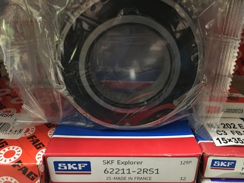 Подшипник 62211-2RS 1 SKF аналог 180511 размеры 55x100x25