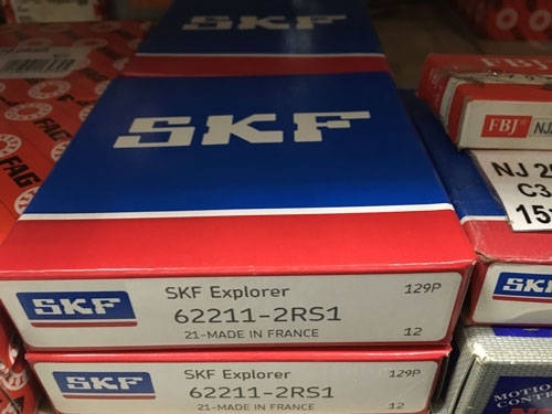 Подшипник 62211-2RS 1 SKF аналог 180511 размеры 55*100*25