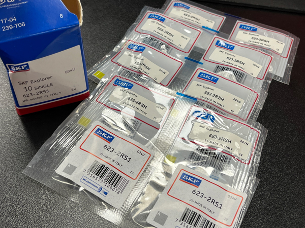 Подшипник 623-2RS1 SKF аналог 180023 размеры 3/10/4