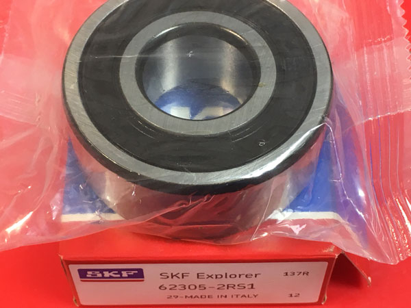 Подшипник 62305-2RS 1 SKF аналог 180605 размеры 25*62*17