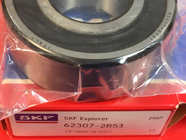 Подшипник 62307-2RS 1 SKF аналог 180607 размеры 35x80x21