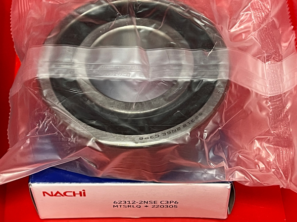 Подшипник 62312-2NSEC3P6 NACHi аналог 76-180612 размеры 60x130x46