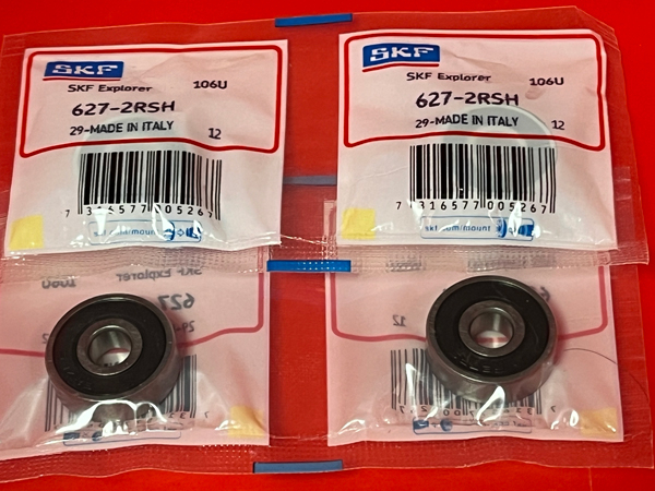 Подшипник 627-2RSH SKF аналог 180027 размеры 7x22x7